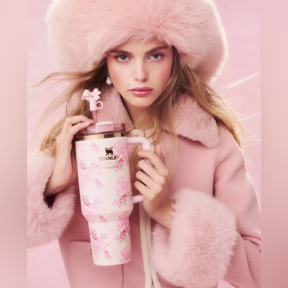 Stanley x LoveShackFancy Holiday Quencher 40 oz